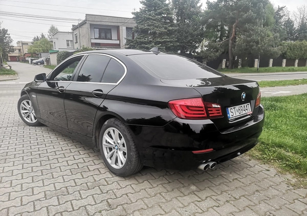 BMW Seria 5 cena 58900 przebieg: 143000, rok produkcji 2013 z Tychy małe 254